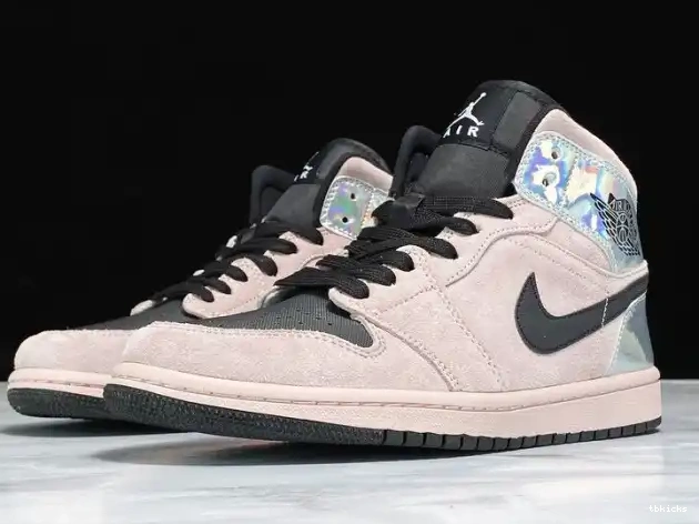 Cheap TB Mid Powder Iridescent Air (W) BQ6472-602 1 Dirty Jordan 0616